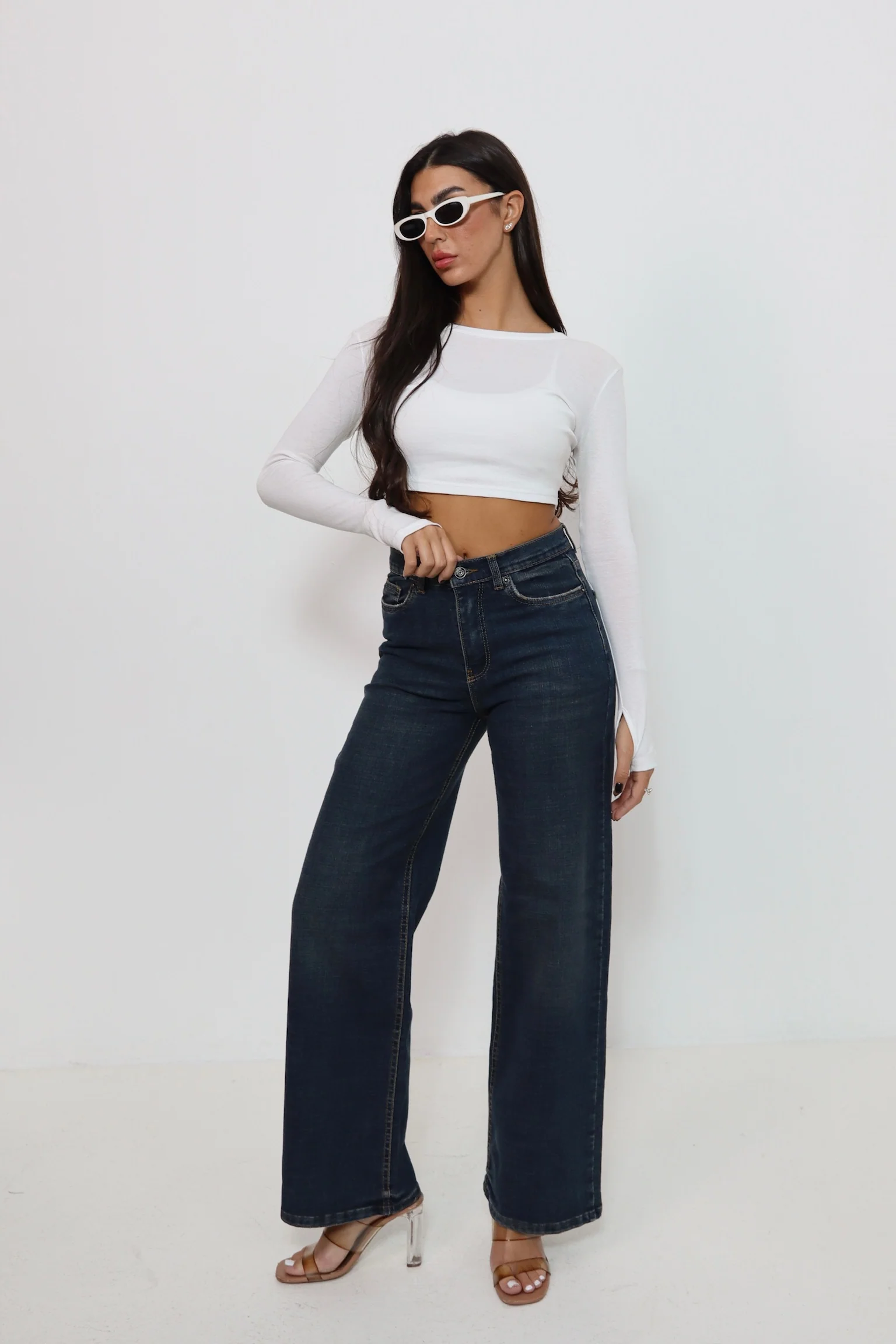 ג׳ינס רחב לייקרה 9054/35 - Image 6